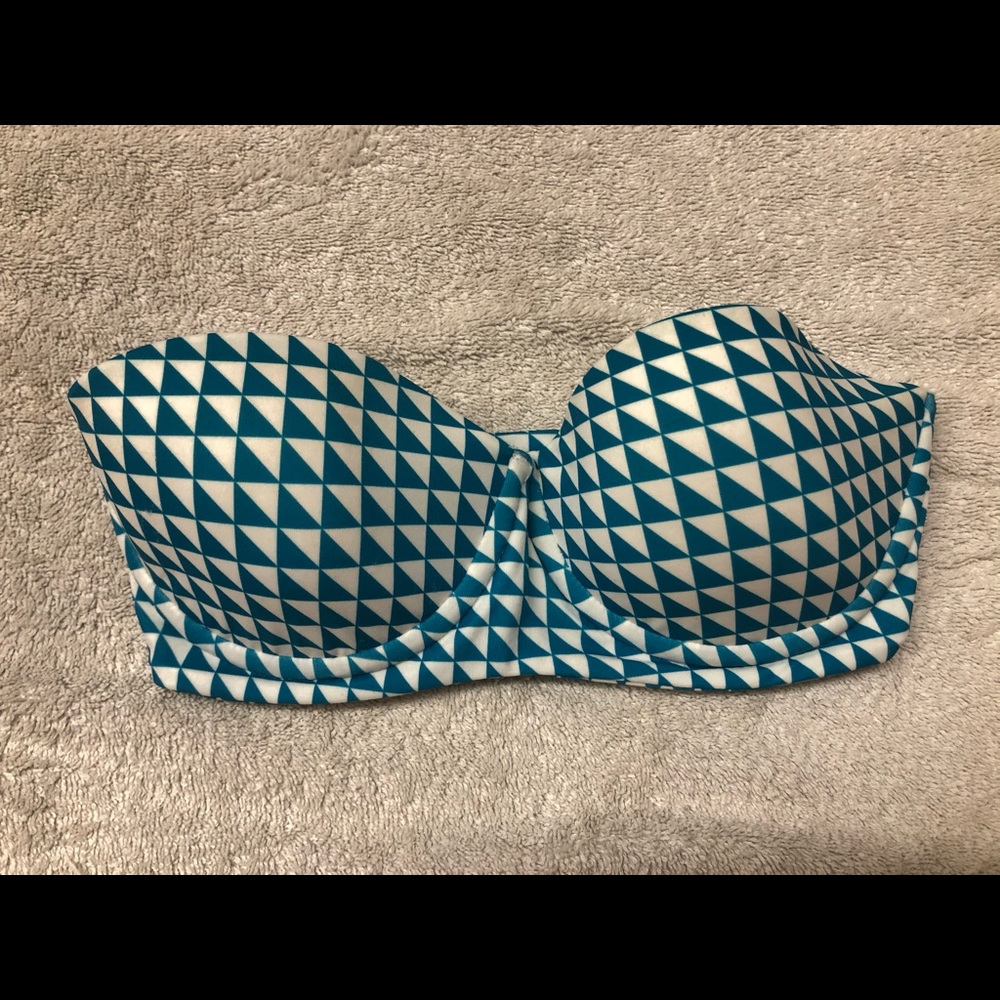 Mikoh bandeau bikini top